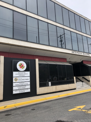 This is an image of the front of the Artemesia Building